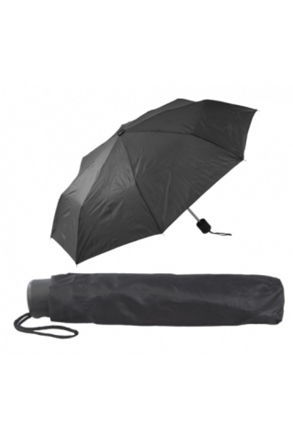 Fekete összecsukható esernyő