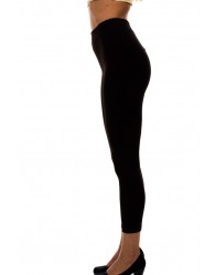 Fekete Vastag Leggings